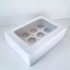Caja Para Cupcakes x12 Cavidades