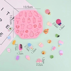 Molde de Silicona Candy Golosinas
