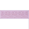 Molde de Silicona Puntilla Cenefa Flores