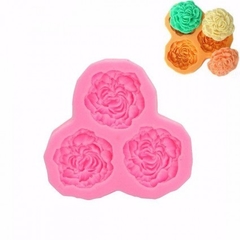 Molde de Silicona Rosas medianas