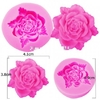 Molde de Silicona Rosa mediana