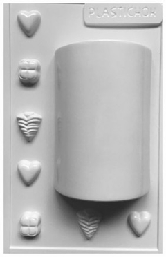 Molde Placa Acetato Cake Sorpresa 14.5x9.5 cm Torta Piñata PLASTICHOK