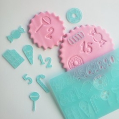 Cool Stamp - Loli Pop Numeros y Estampas - LA BOTICA