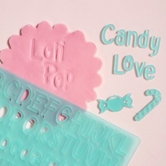 Cool Stamp Loli Pop Mayusculas y Minusculas - LA BOTICA