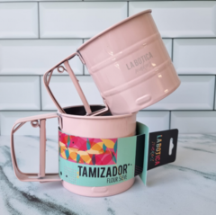Tamizador / Cernidor Rosa Pastel LA BOTICA