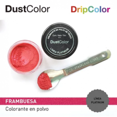 Colorante en polvo FRAMBUESA Linea Platinum DUST COLOR