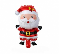 Globo Metalizado Papa Noel 36cm