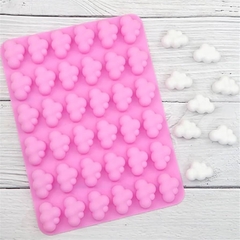 Molde de Silicona x 36 mini Nubes