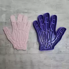 Cortante con sello Mano Esqueleto