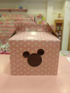 Caja Rosa a Lunares 14x14x10