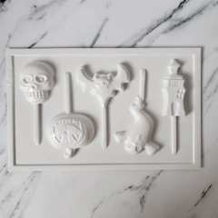 Molde Placa Acetato Chupetines Halloween