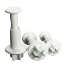 Set x 3 Mini cortante Estrellas expulsor