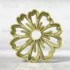 Cortante + Sello Margarita / Flor 9cm