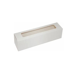 Caja Para Macarons Blanca 21 x 5 x 5