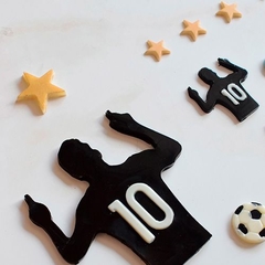 Set Molde Placa PARPEN Candy Campeon Mundial Futbol Messi - comprar online
