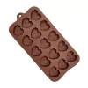 Molde Bombon x 15 Corazones diamante