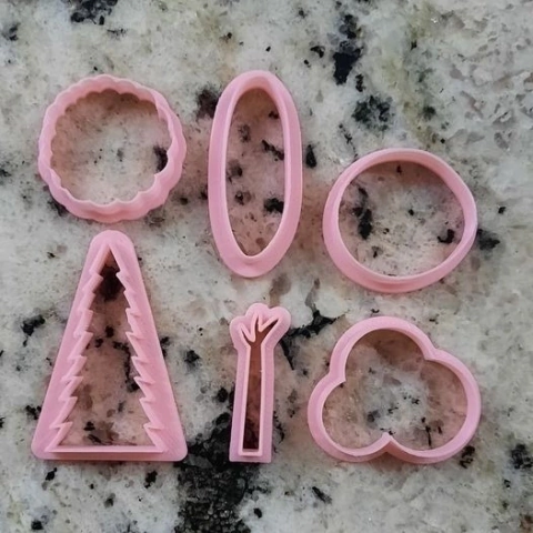 Set x 6 Cortantes Arboles