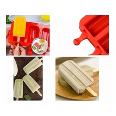 Molde Paletas de Helado x 3