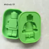 Molde de Silicona Muñeco Lego 10cm x 6cm