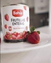 Frutillas enteras en Almíbar x 850gr. - BAHIA