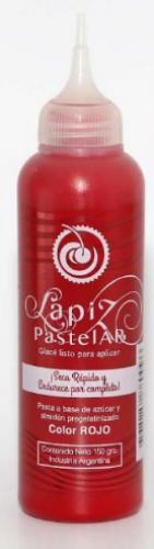 Lápiz Gláse Pastelar Rojo