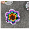 Set x 5 Cortantes Flores