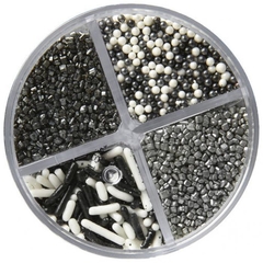 Mix Sprinkles Blamco y Negro WILTON - comprar online