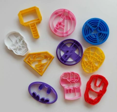 Set Mini Cortantes Super Héroes