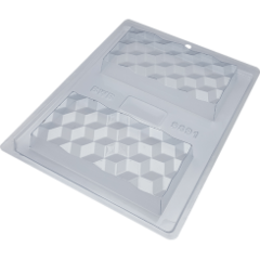 Molde Placa Chocolate Diamante x 2u capa triple BWB - comprar online