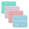 Molde Silicona x 6 Tabletas con diseños