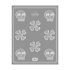 Molde Placa Acetato Calavera y Hueso Halloween Parpen - comprar online