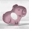 Cortante Capibara 9cm