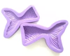 Molde Silicona Cola de Sirena 9cm