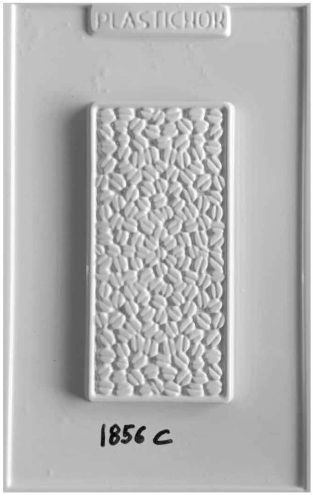 Molde PLaca Tableta Chocolate Granos de Café