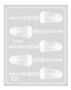 Molde Placa Chupetin Fantasma Parpen