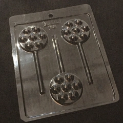 Molde PLaca Acetato Chupetin Paleta Pop It x 7cm