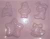 Molde De Silicona Decoracion Navidad
