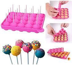 Molde de Silicona Cake Pops Grande x 20 cavidades
