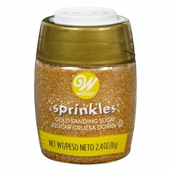 Tambor de Azucar Granulado Dorado Wilton - comprar online