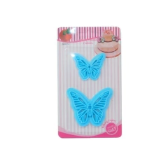 Set x 2 Cortantes + Sello Mariposas