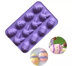 Molde de Silicona Bombón / Chocolates Pascua