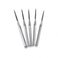 Set x5 Estecas De Acrilico Punta De Silicona