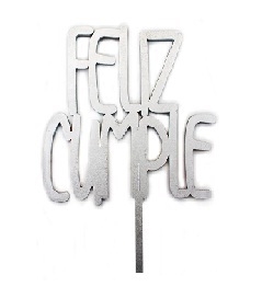 Toppers Feliz Cumple