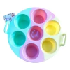 Molde De Silicona Mini Flan / Cupcake x7 Cavidades