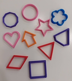 Set Mini Cortantes Figuras Geometricas