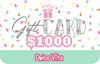 GIFT CARD - TARJETA DE REGALO $1000