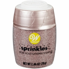 Tambor de Azucar Granulado Rosa Gold Wilton - comprar online