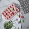 Molde de Silicona Bombón Chocolates Pascua (huevos, canasta, conejos)
