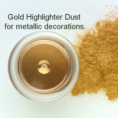 Colorante en Polvo Dorado, HighLighter KING DUST en internet