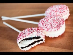Molde Placa para Chupetin Oreo Pop